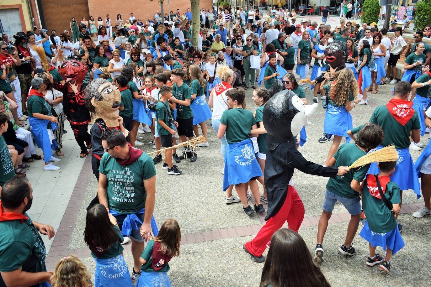 Fiestas de San Justo y San Pastor en Arrúbal