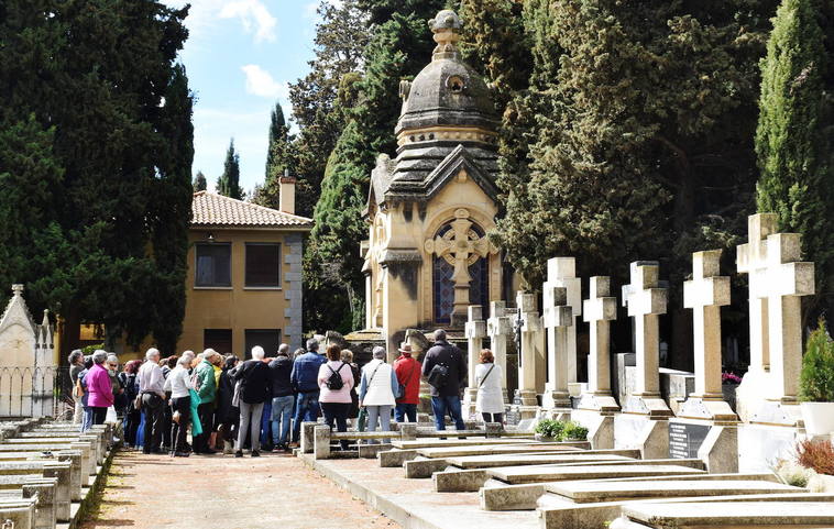 imagen de archivo del cementerio de Logroño.