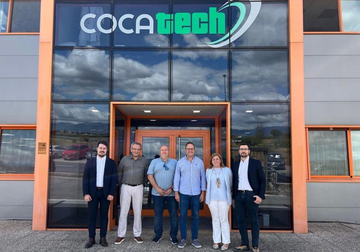 Luena visita Cocatech en Nájera