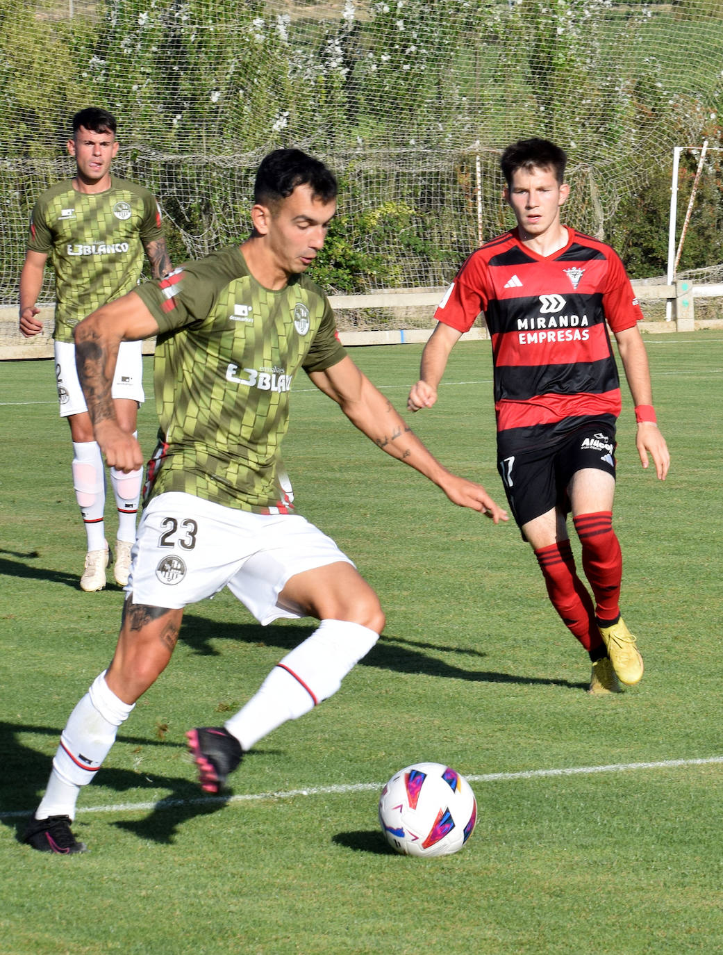 Imágenes del partido entre SD Logroñes y Mirandés