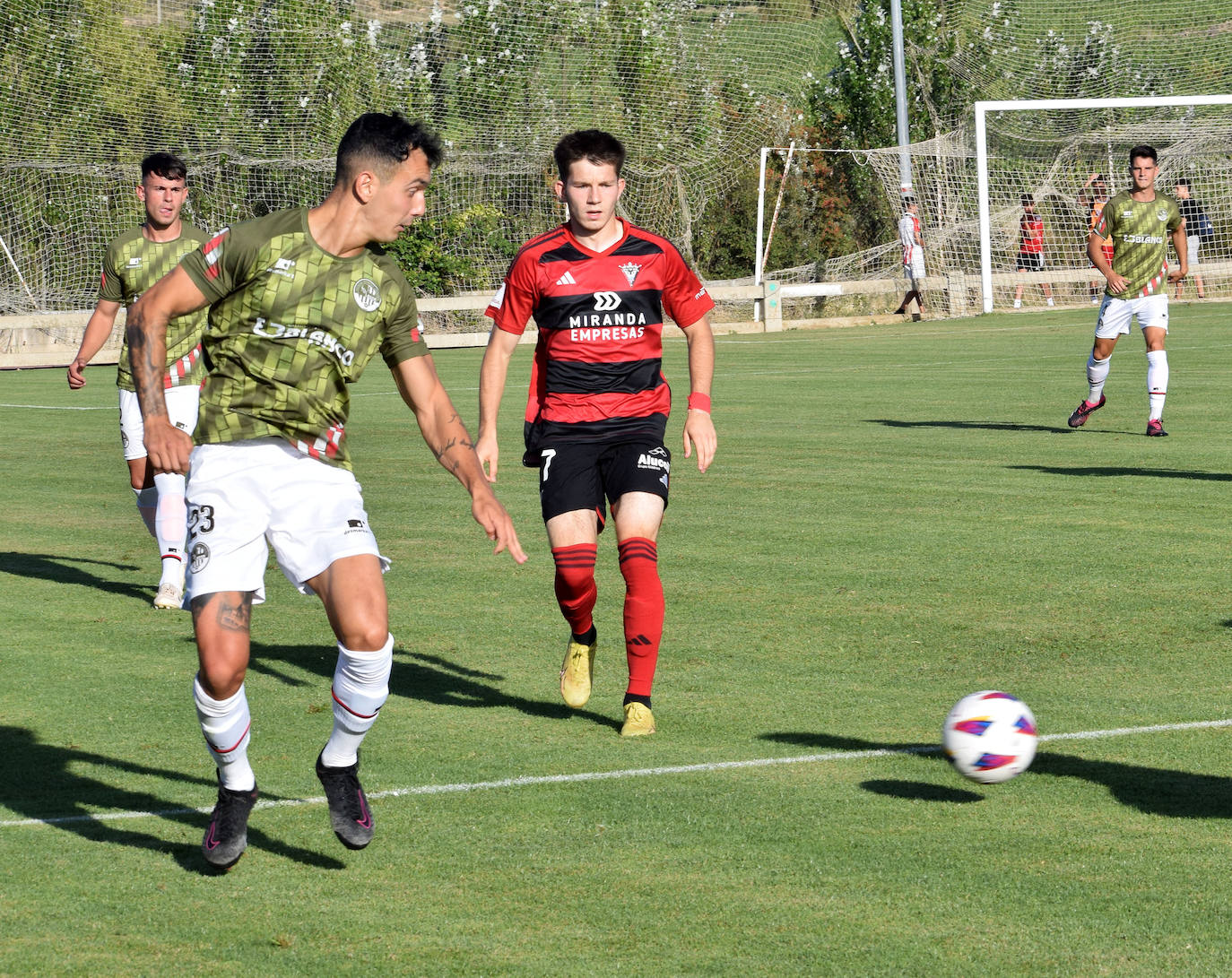 Imágenes del partido entre SD Logroñes y Mirandés