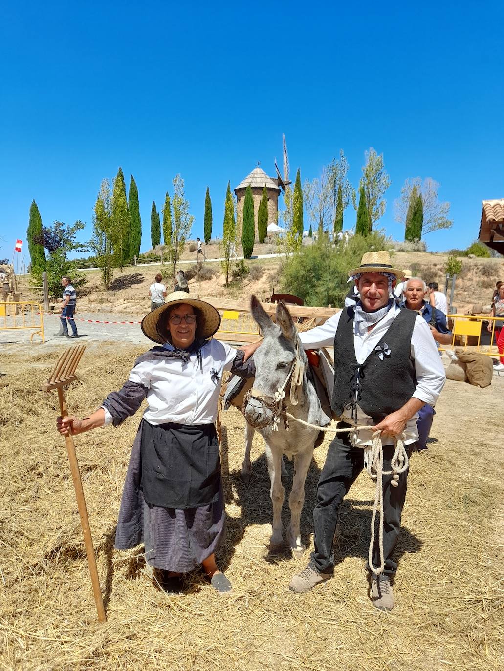 Fiesta de la molienda en Ocón