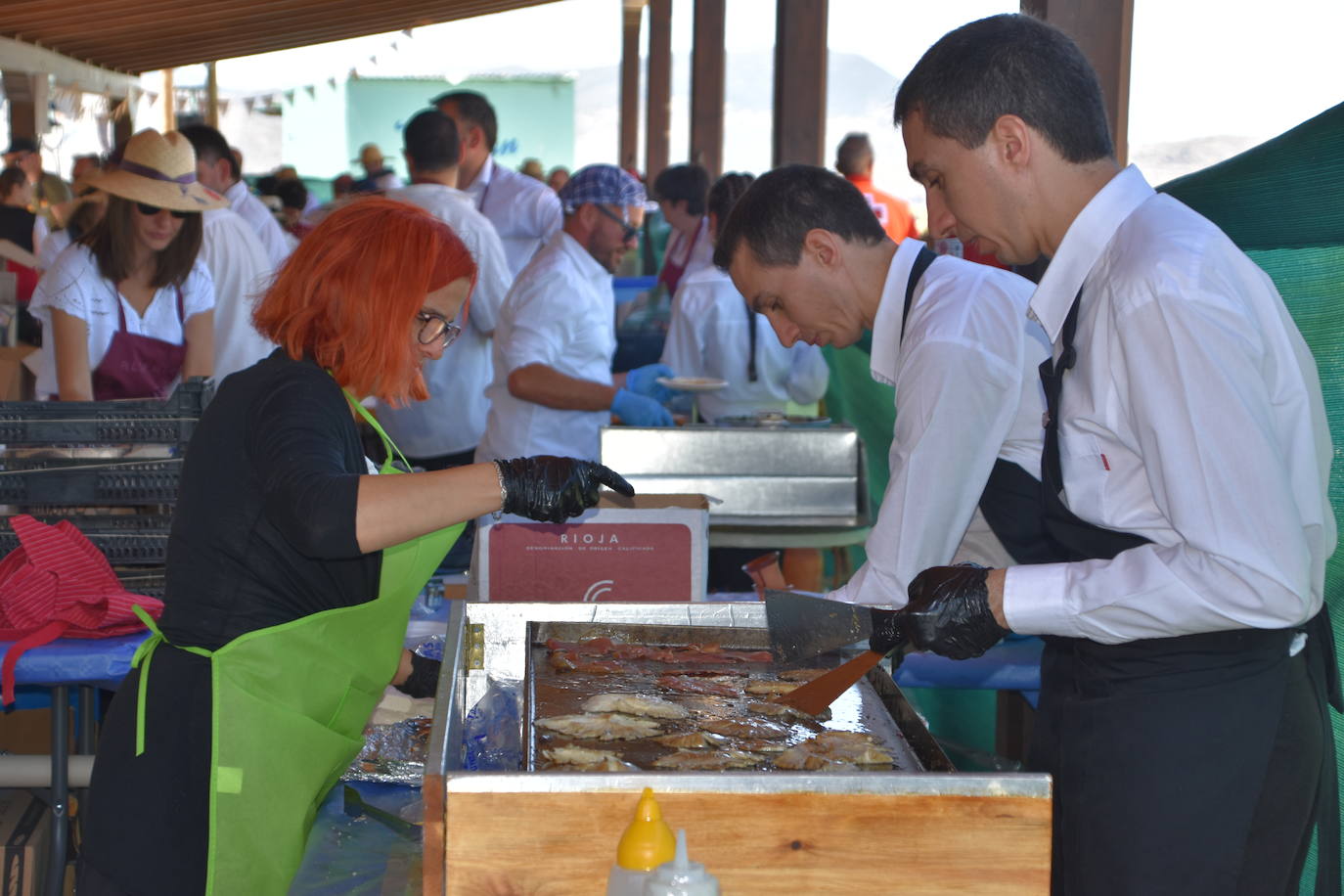 Fiesta de la molienda en Ocón