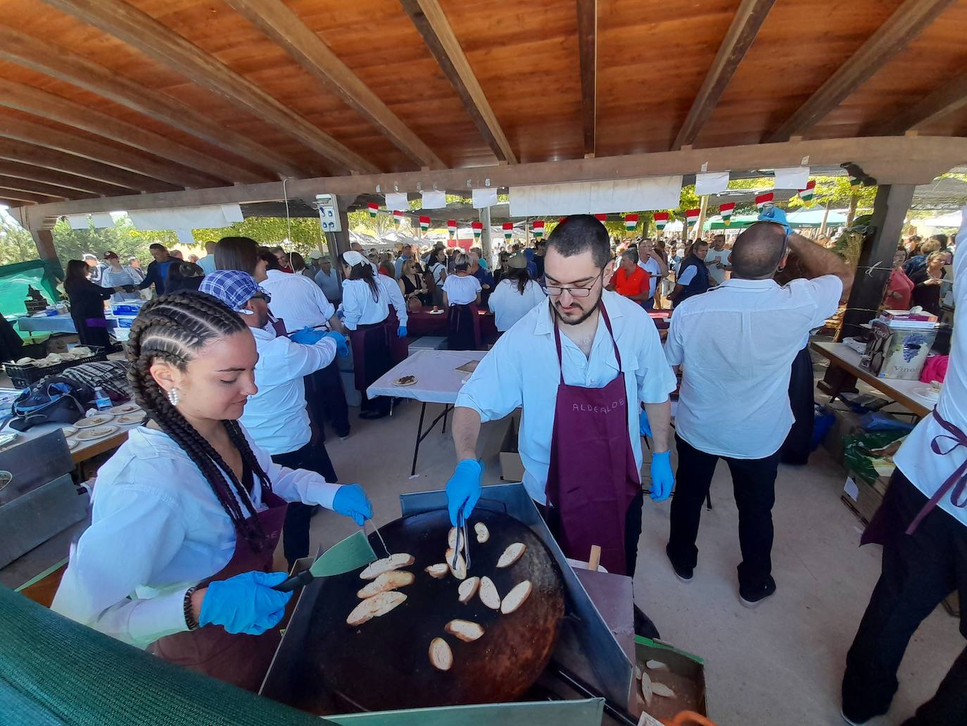 Fiesta de la molienda en Ocón