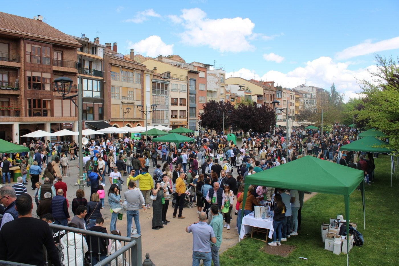 Escaparate del Rioja, uno de los eventos con más acogida de la peña.