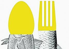 Bonito y una semilla de limón en Licata