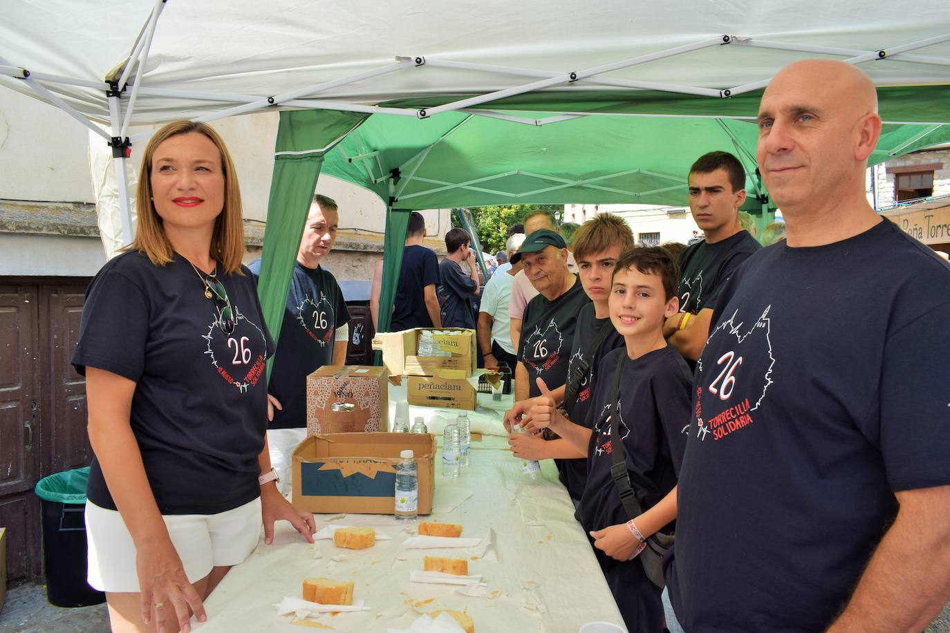 Las imágenes de la jornada solidaria en Torrecilla