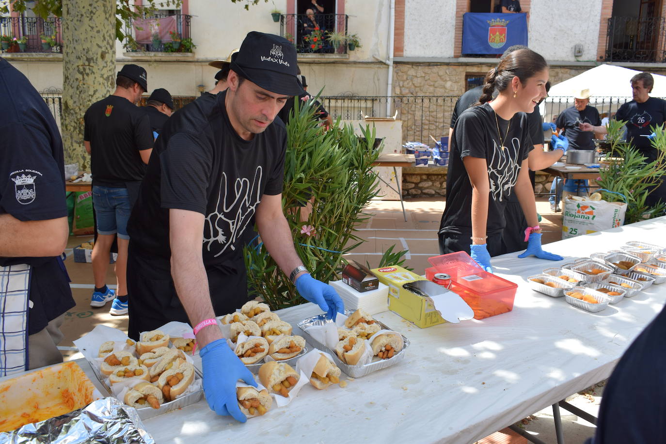 Las imágenes de la jornada solidaria en Torrecilla