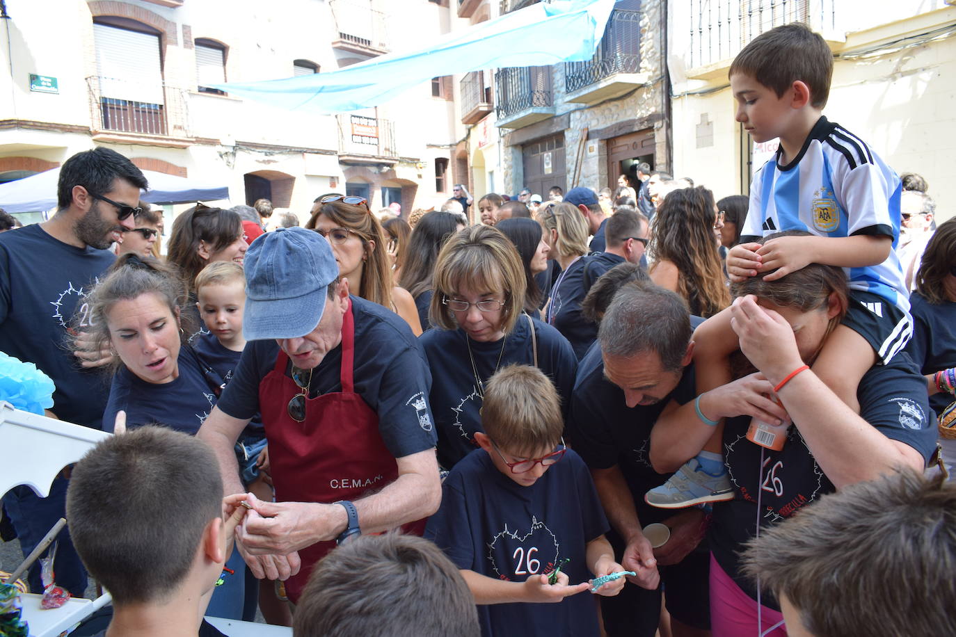 Las imágenes de la jornada solidaria en Torrecilla