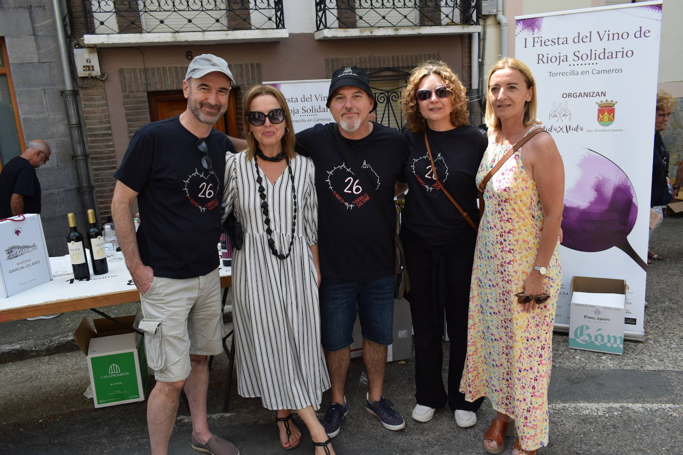 Las imágenes de la jornada solidaria en Torrecilla