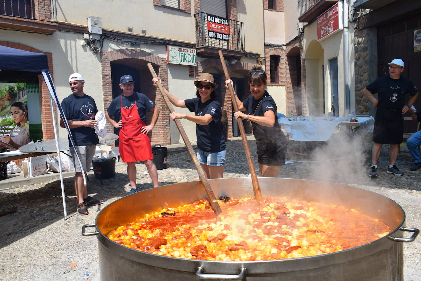 Las imágenes de la jornada solidaria en Torrecilla