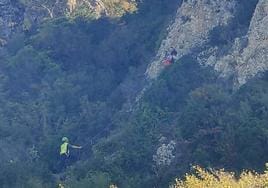 Rescatada una montañera vasca perdida en el paraje de Cellorigo, en Haro