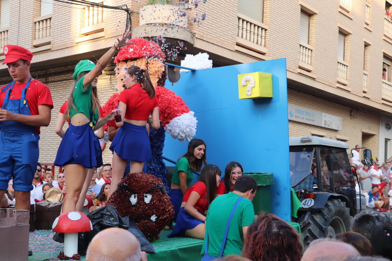 Carrozas de las fiestas de Alfaro