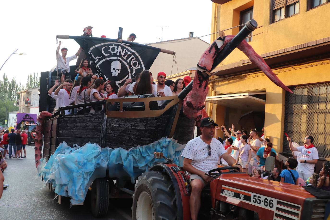 Carrozas de las fiestas de Alfaro