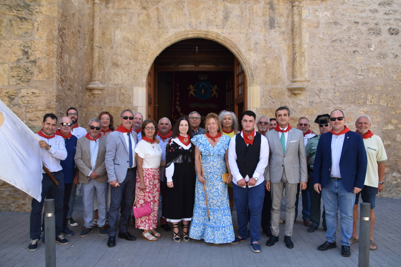 La procesión de la Asunción en Aguilar