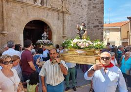 La procesión de la Asunción en Aguilar