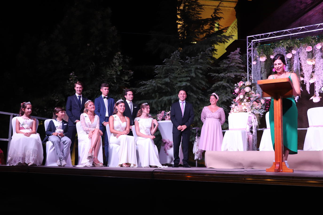 Pregón y coronación en Aldeanueva de Ebro