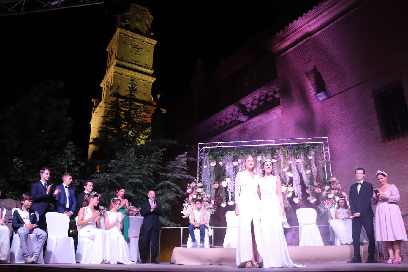 Pregón y coronación en Aldeanueva de Ebro