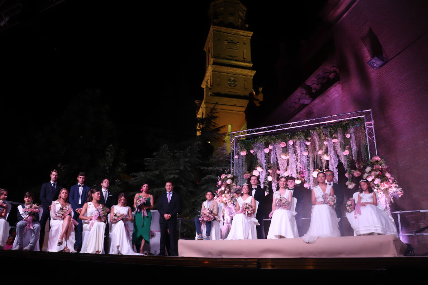 Pregón y coronación en Aldeanueva de Ebro