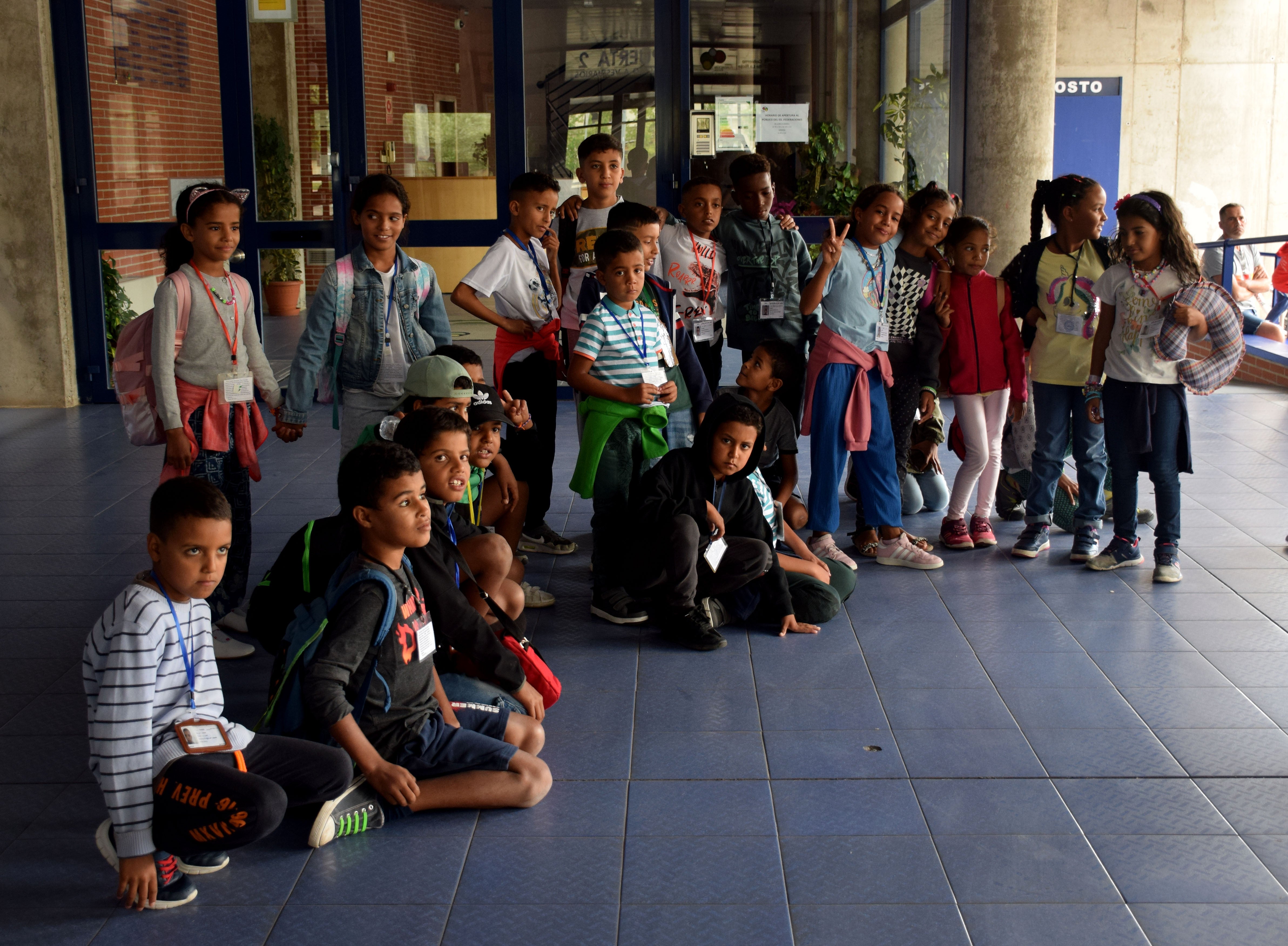 Los niños saharauis regresan a sus campamentos