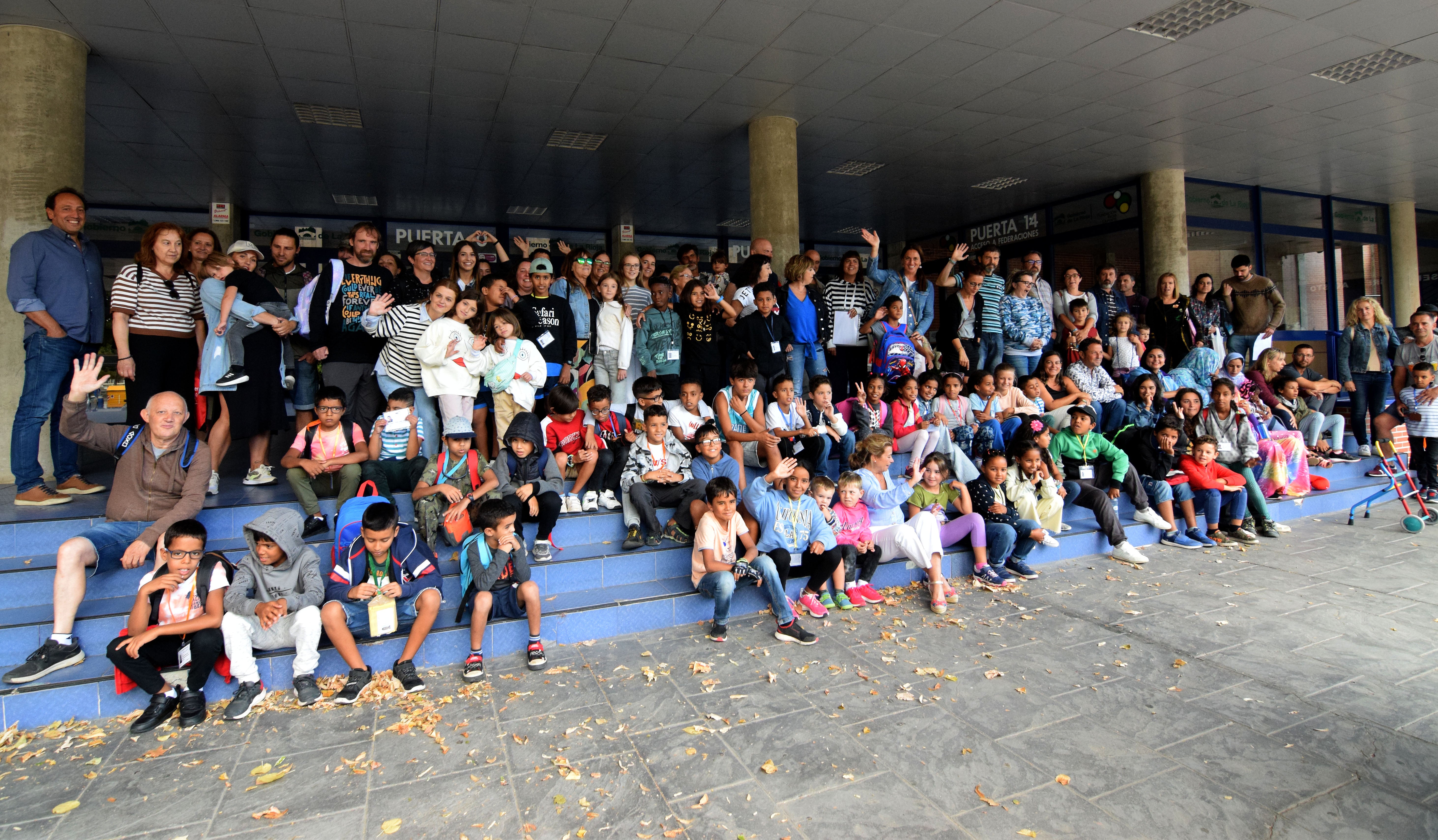 Los niños saharauis regresan a sus campamentos