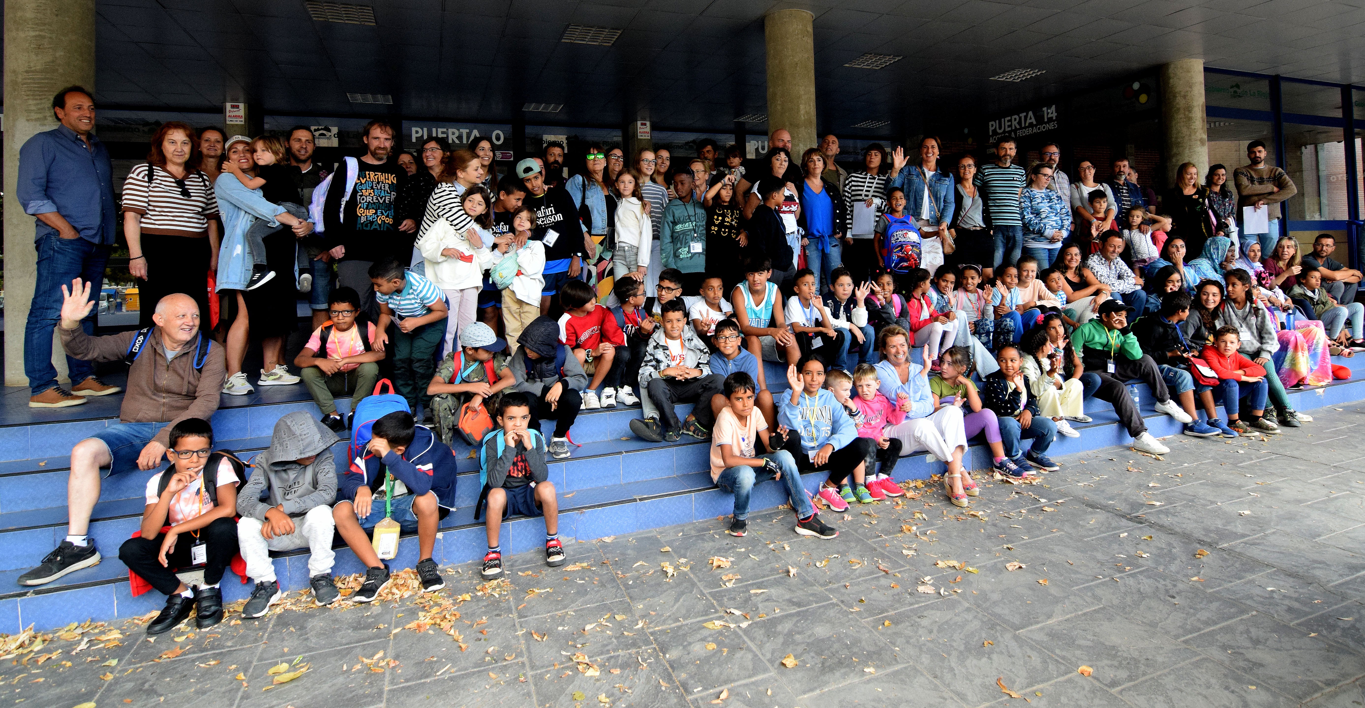 Los niños saharauis regresan a sus campamentos