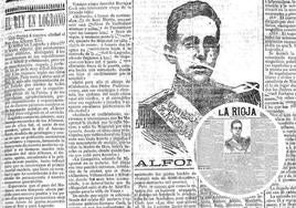 La primera visita de Alfonso XIII