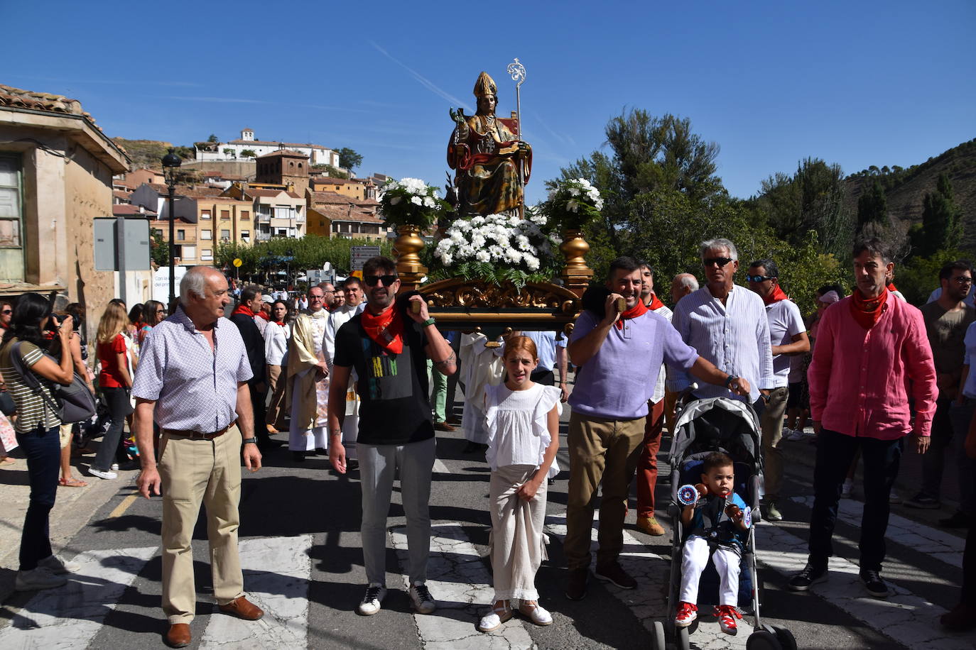 Día grande en las fiestas de Cervera