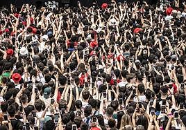 Una imagen del primer día del Holika 2023