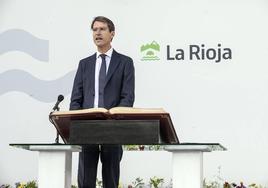 San Millán ha sido el escenario elegido por Capellán para su toma de posesión.