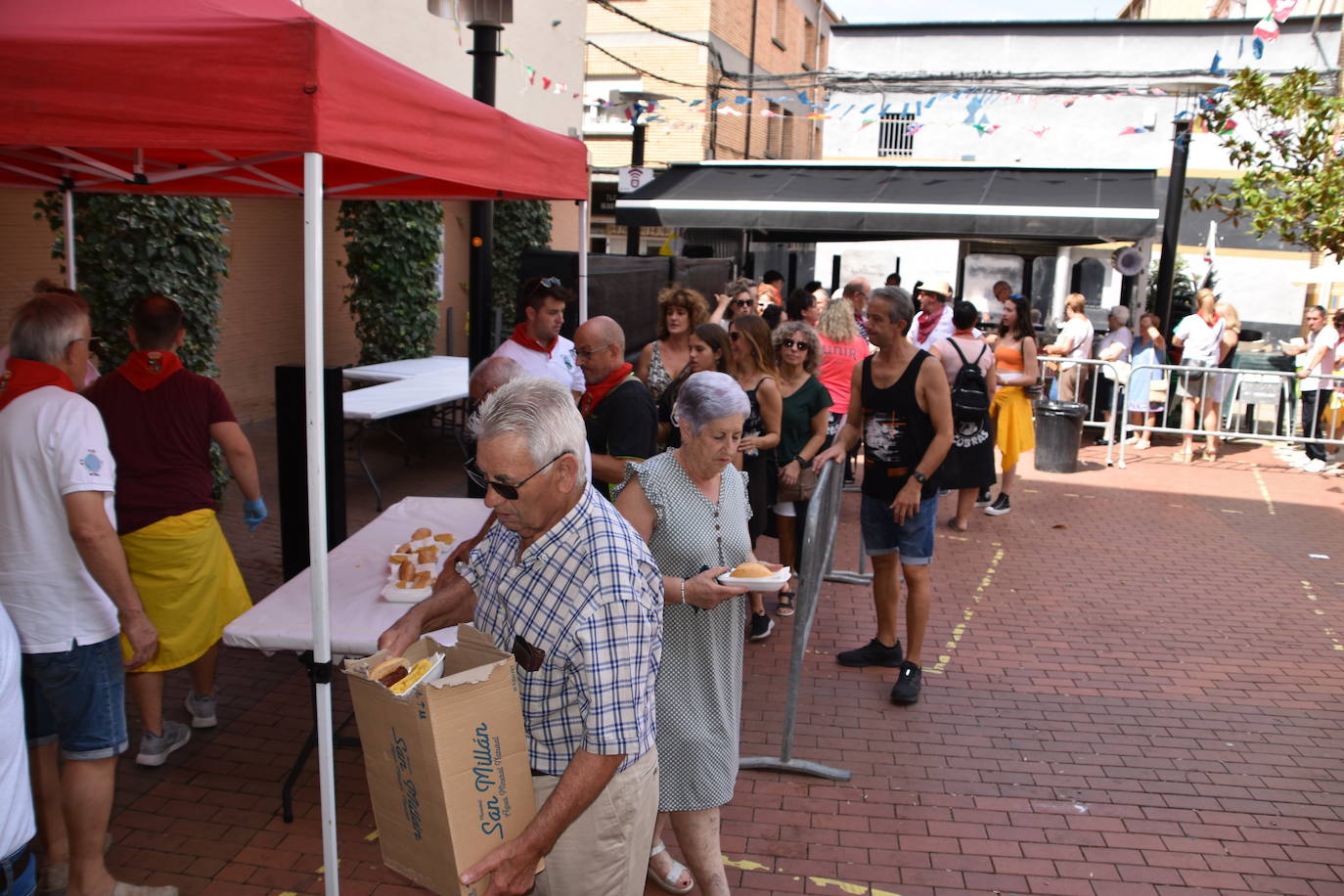Día de bocatas en Pradejón