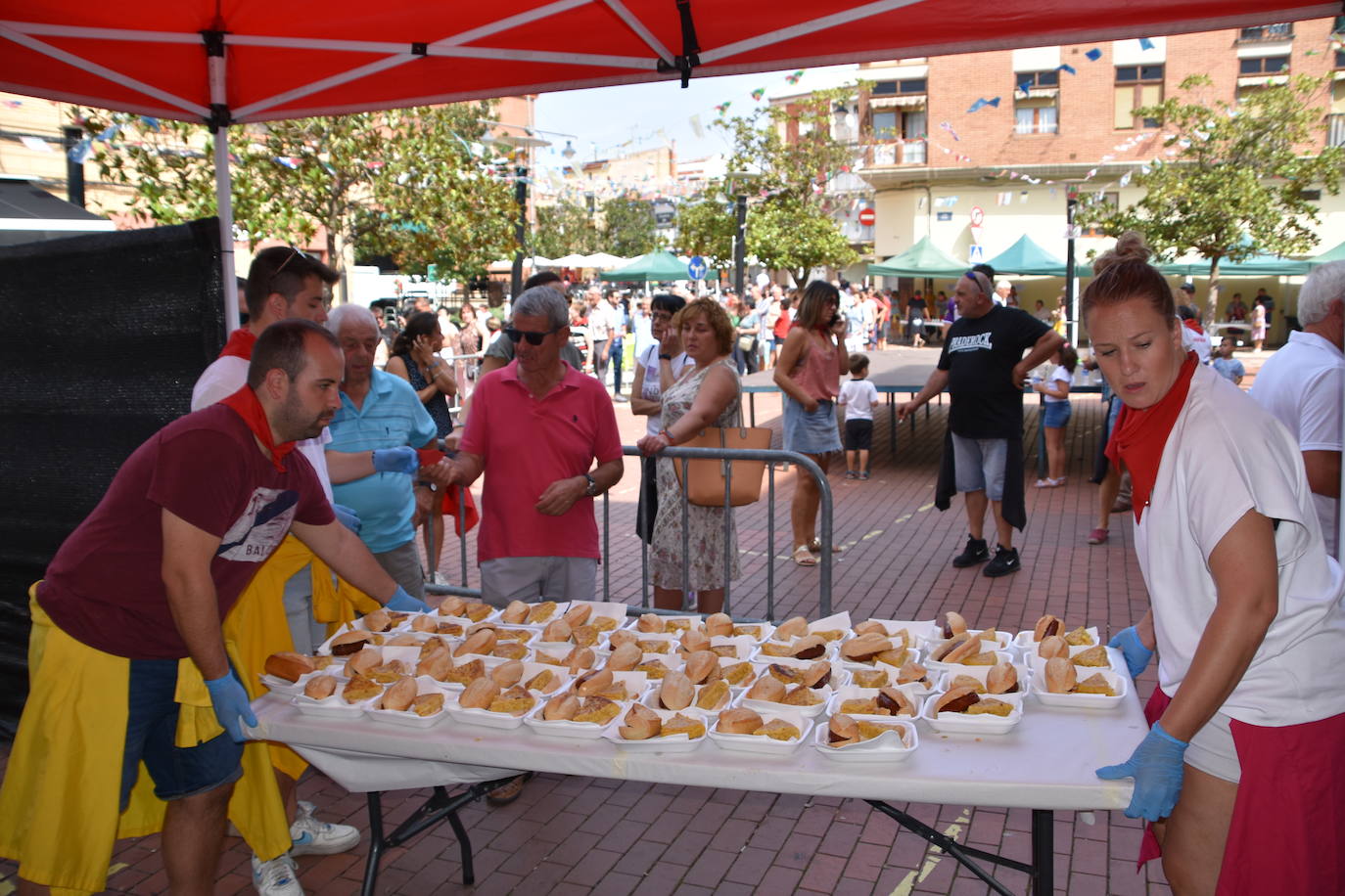 Día de bocatas en Pradejón