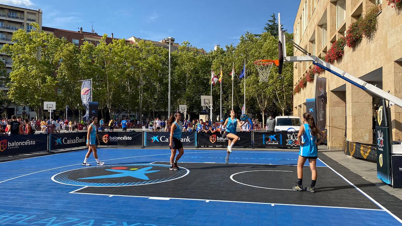 Basket 3x3 en Logro