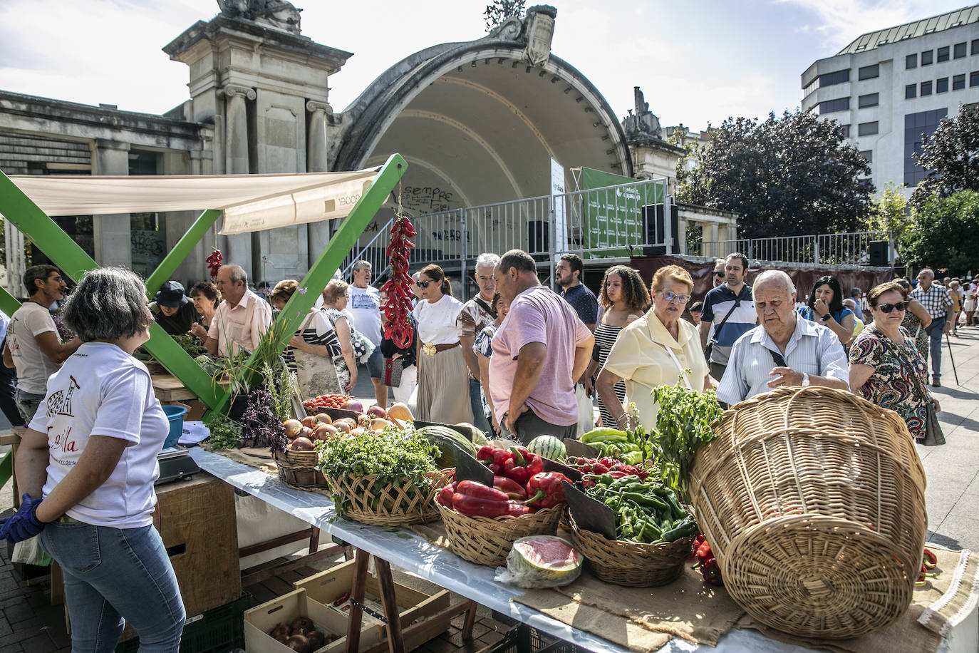 El Espolón acogió el 54 Concurso Agrícola de La Rioja