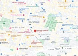 Google no sabe que la estación de autobuses de Logroño ha cambiado de ubicación
