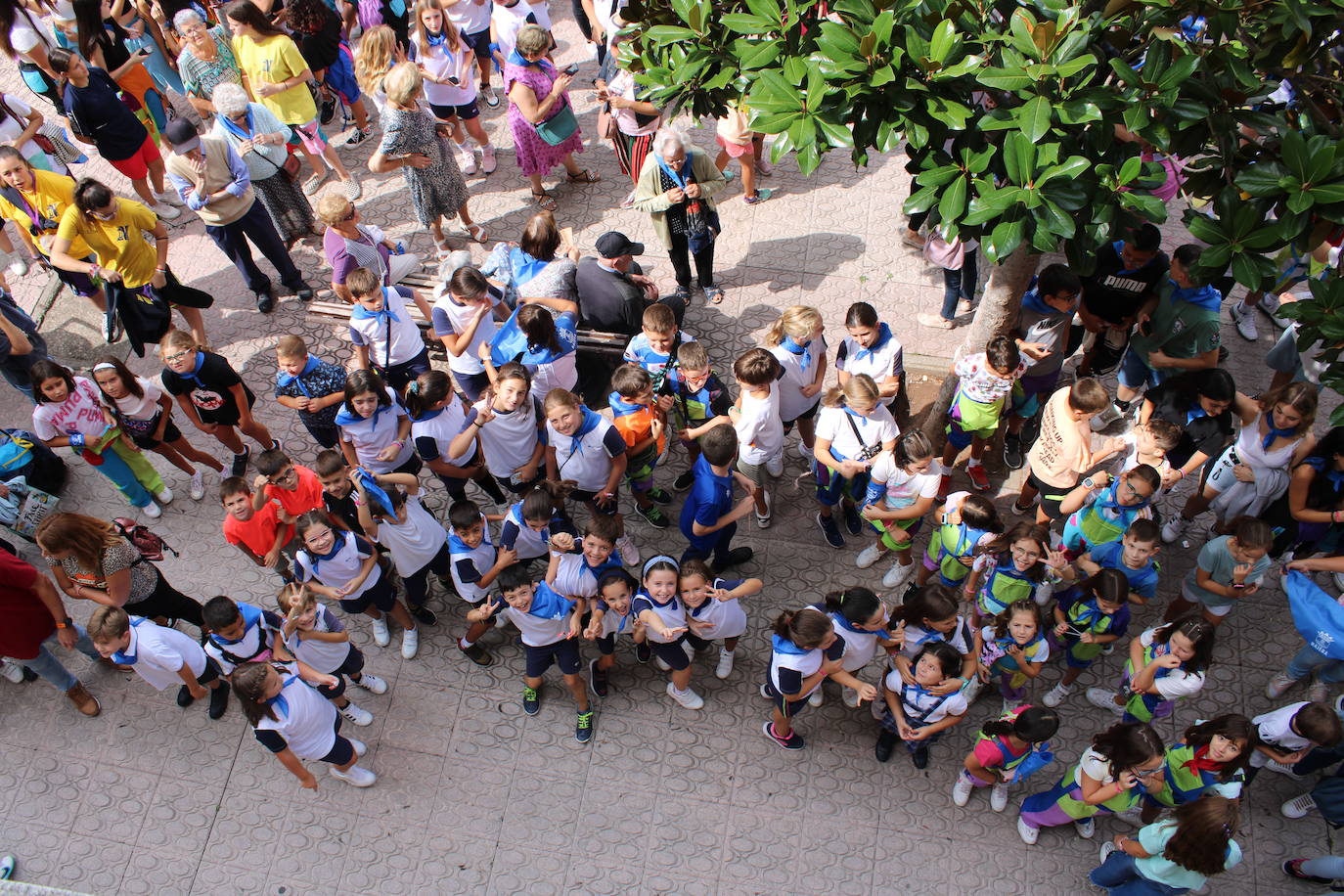 Arrancan las fiestas de septiembre con el chupinazo en Nájera