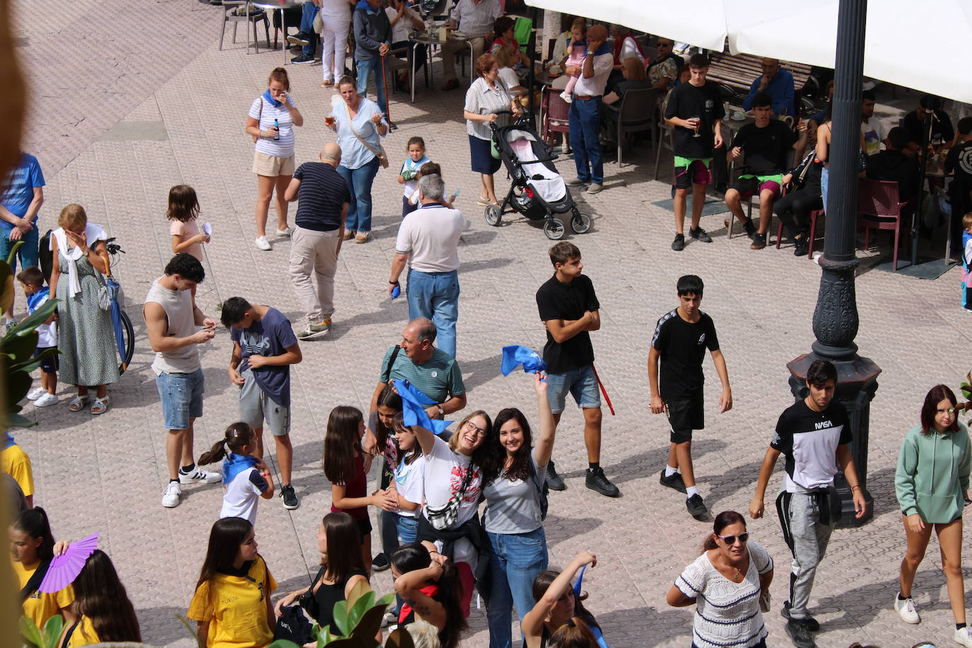 Arrancan las fiestas de septiembre con el chupinazo en Nájera