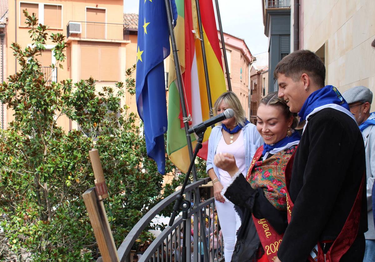 Arrancan las fiestas de septiembre con el chupinazo en Nájera