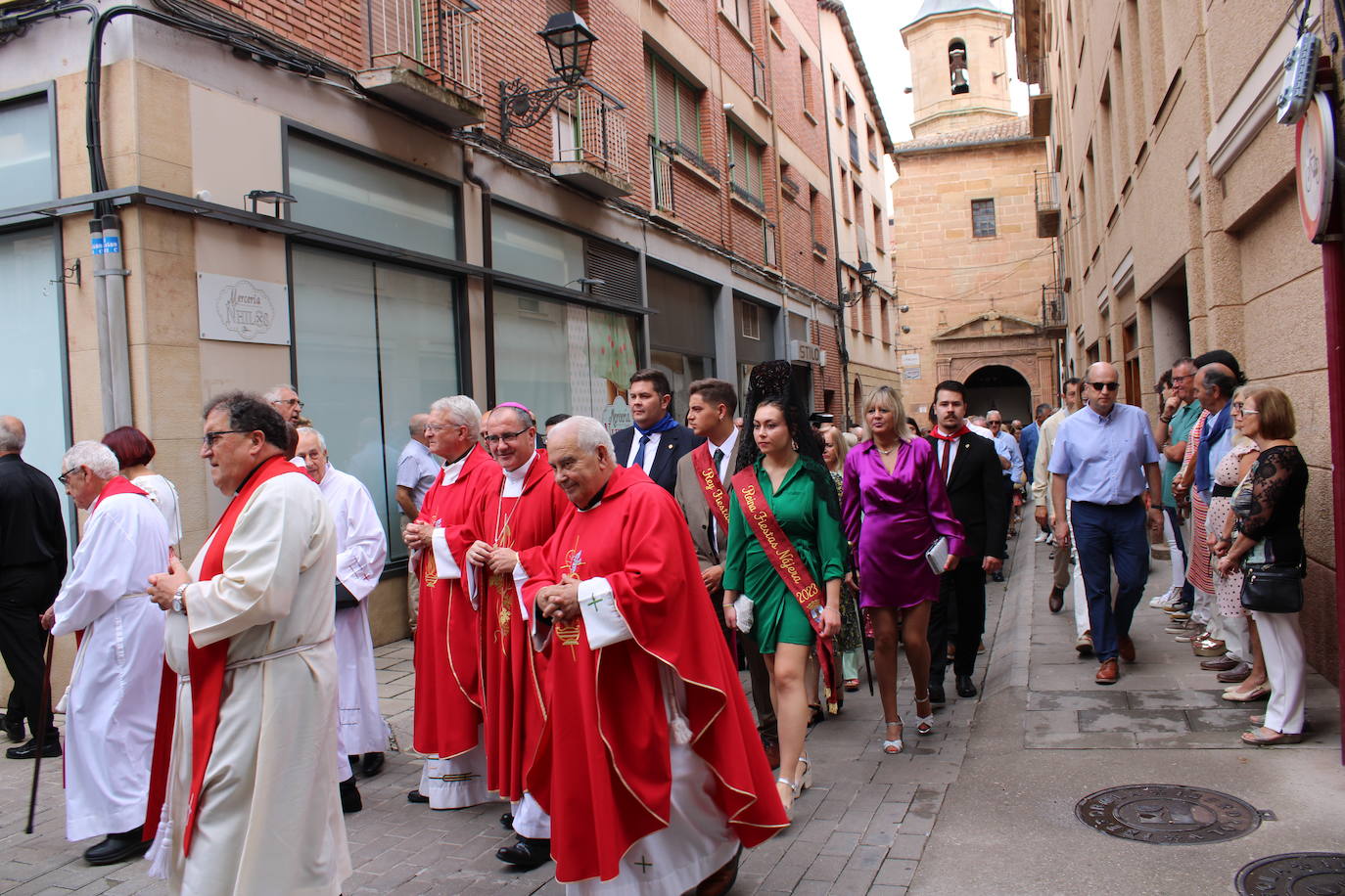 Nájera honra a su santo en su día grande