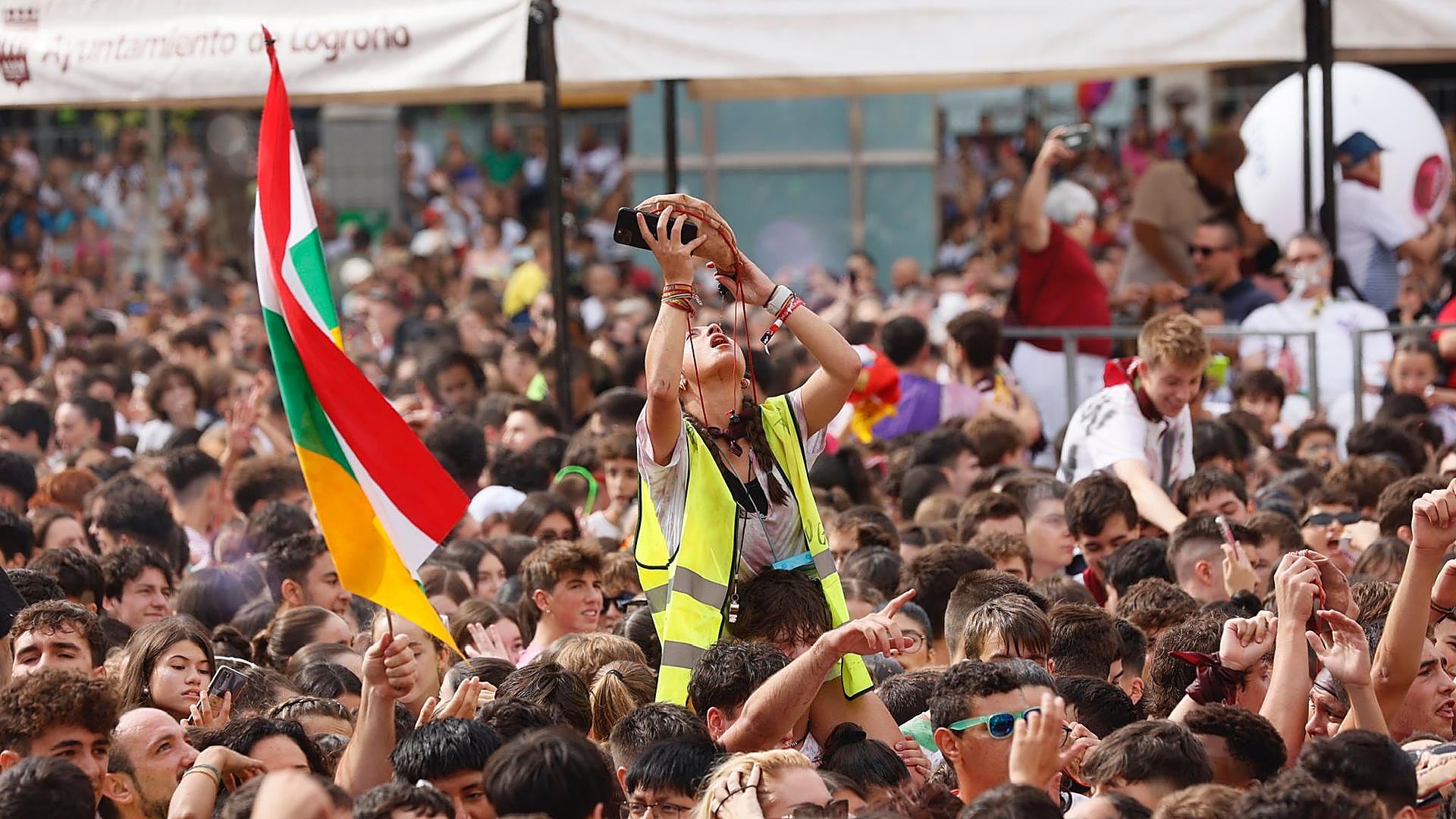 El chupinazo de San Mateo, en imágenes | La Rioja