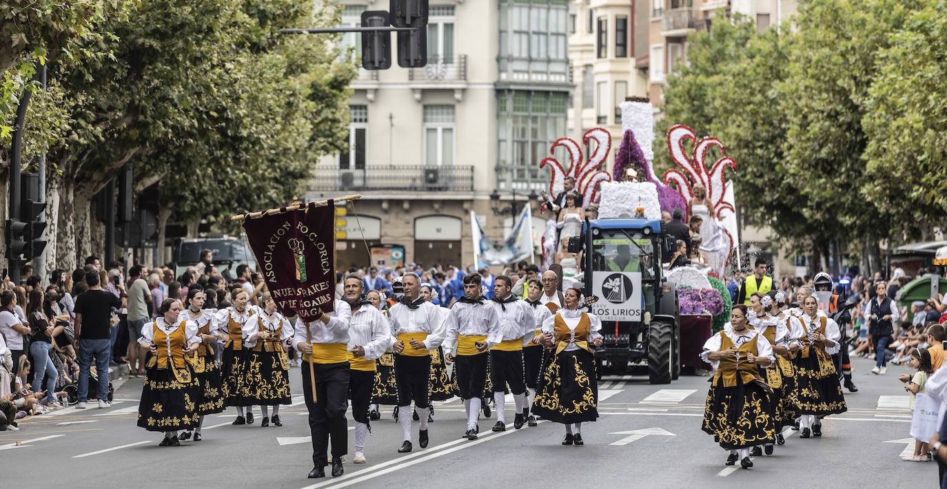 Desfile de carrozas de las fiestas de San Mateo