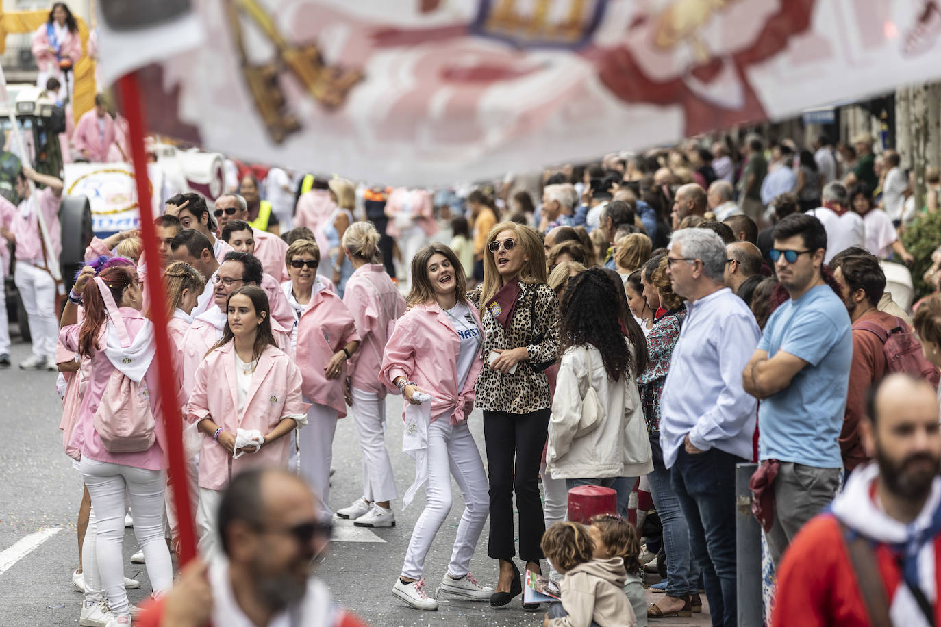 Desfile de carrozas de las fiestas de San Mateo