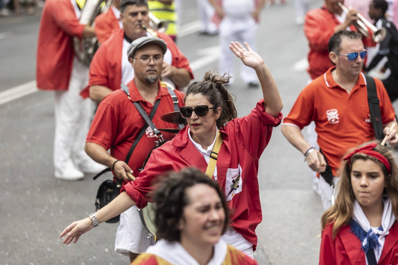 Desfile de carrozas de las fiestas de San Mateo