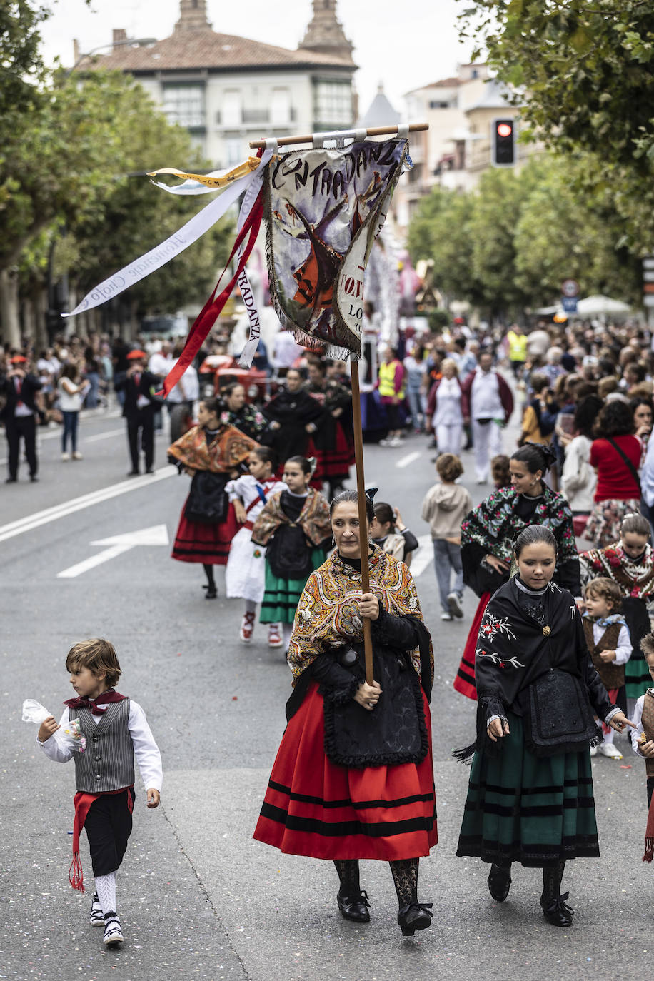 Desfile de carrozas de las fiestas de San Mateo