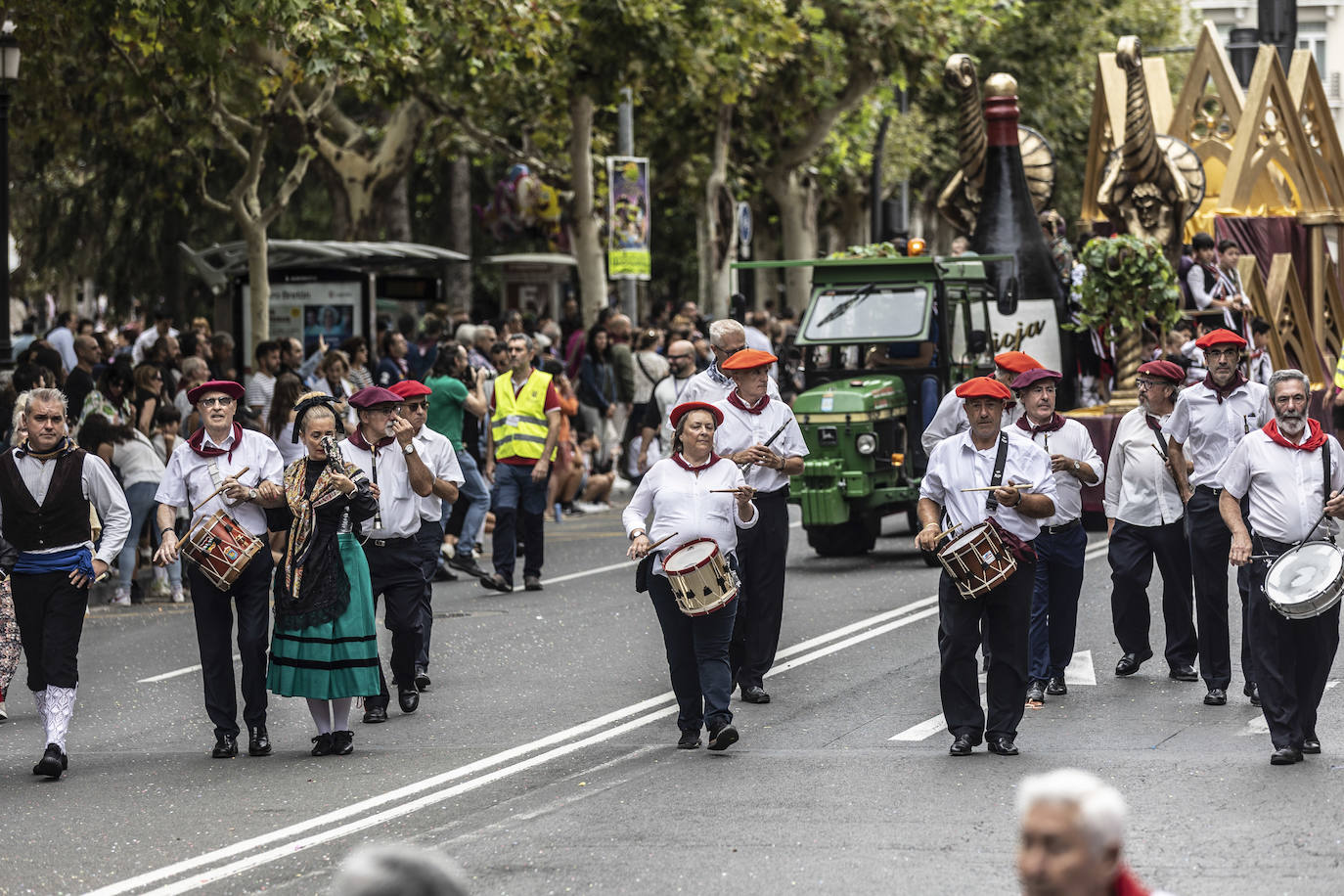 Desfile de carrozas de las fiestas de San Mateo