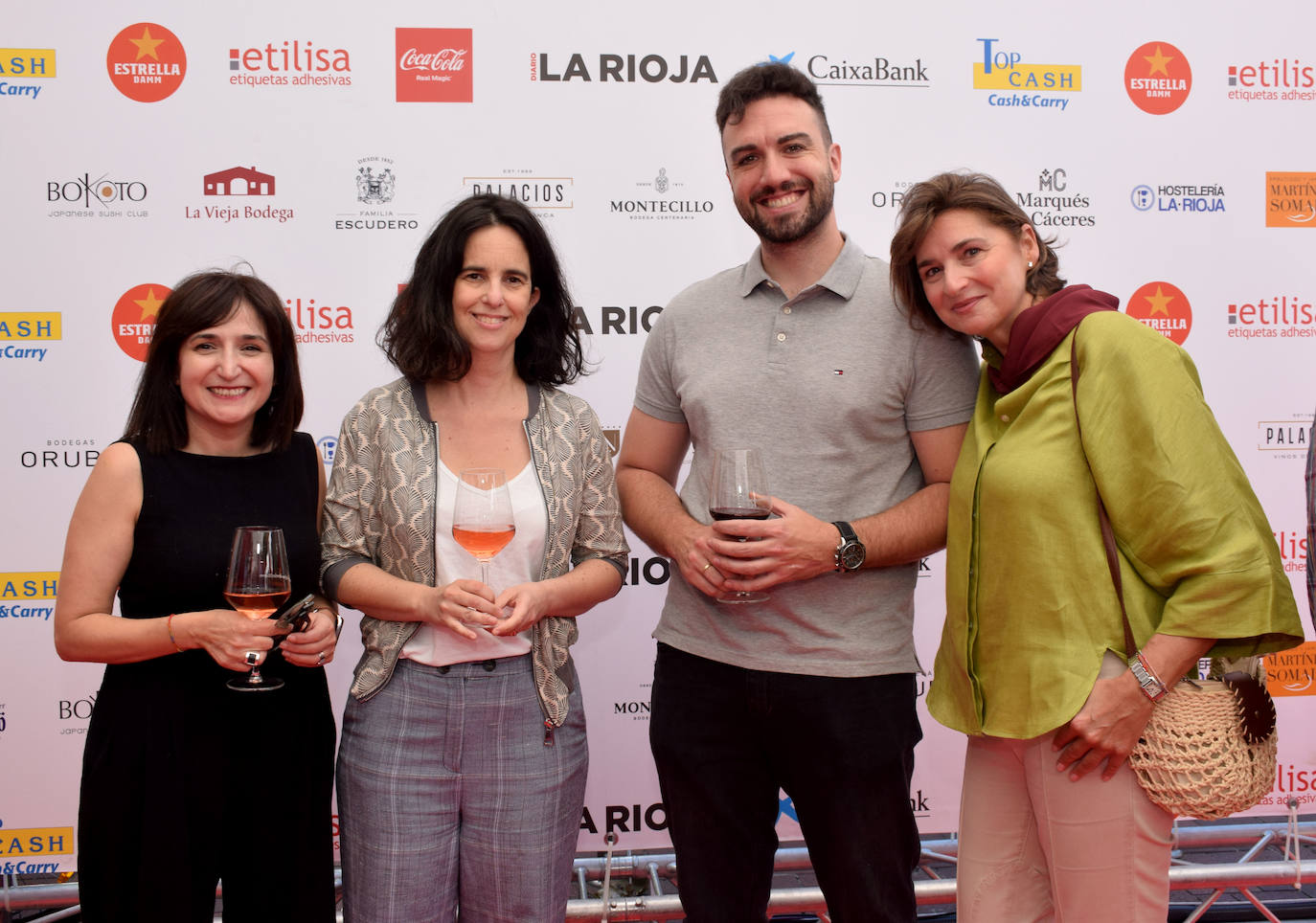 Vicki Martínez Losa, Raquel García Herreros, Félix Lanas y Elena Álvarez.