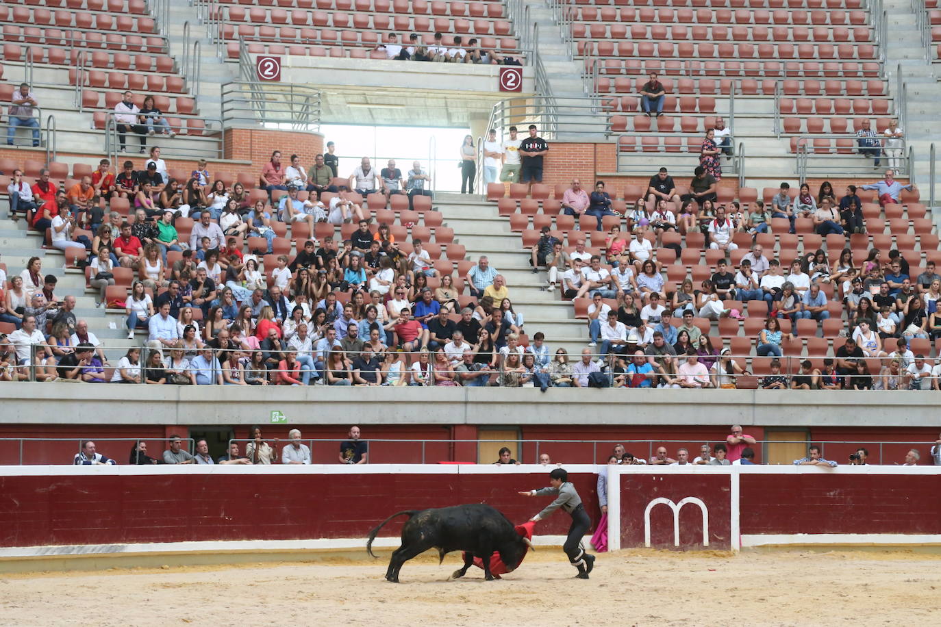 La cantera riojana se da cita en la plaza de toros de La Ribera