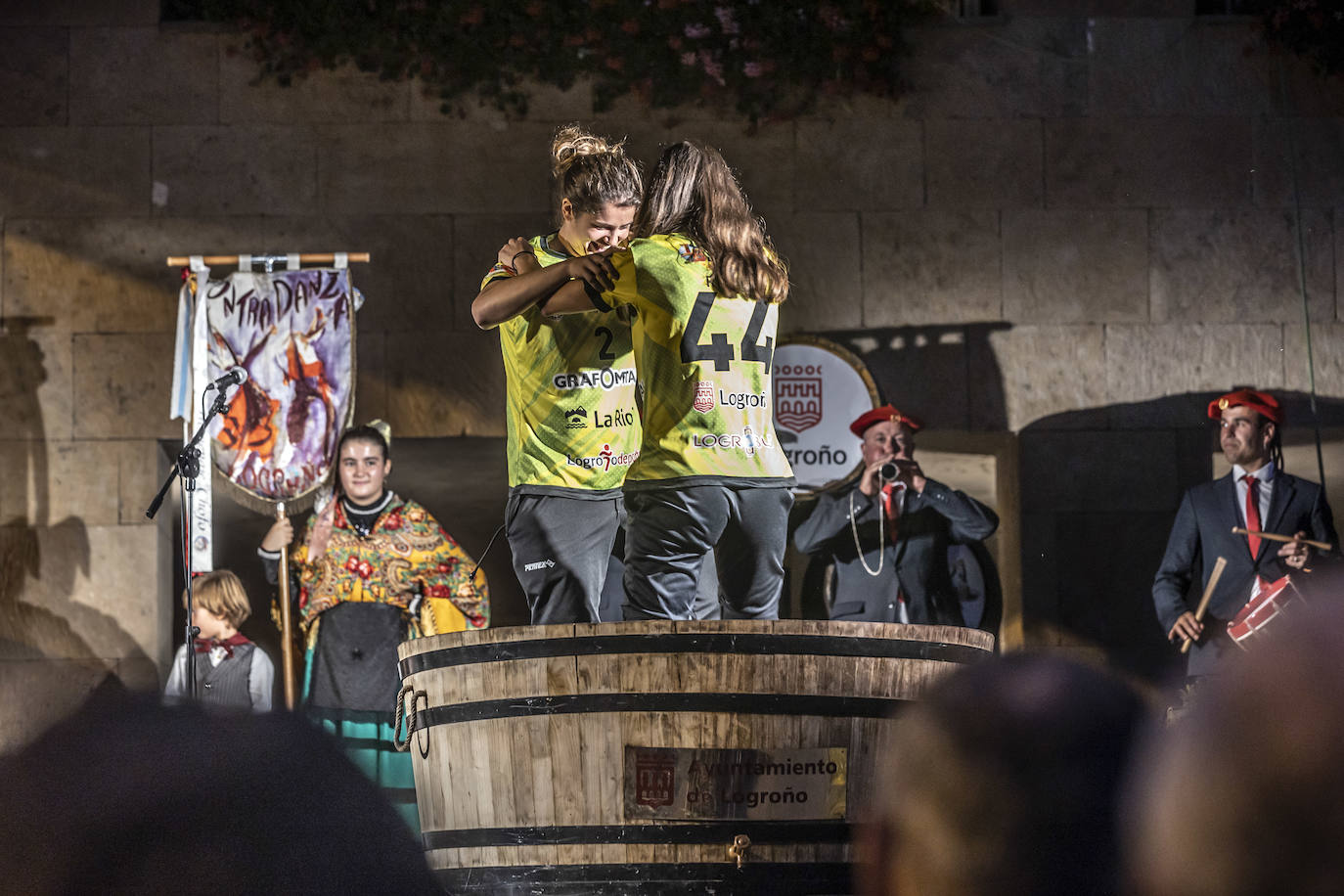 Pisado popular de la uva