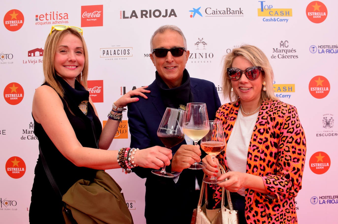 Laura Dávila, Juan José Vega y Elvira Ezquerro, de Caixa Bank Empresas.