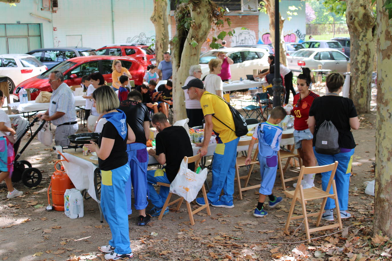 Tradicional concurso de paellas para despedir las fiestas de Nájera